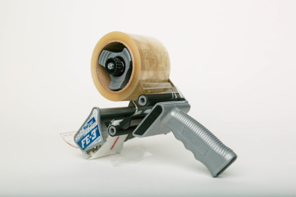 Tape dispenser for specialized tape products
